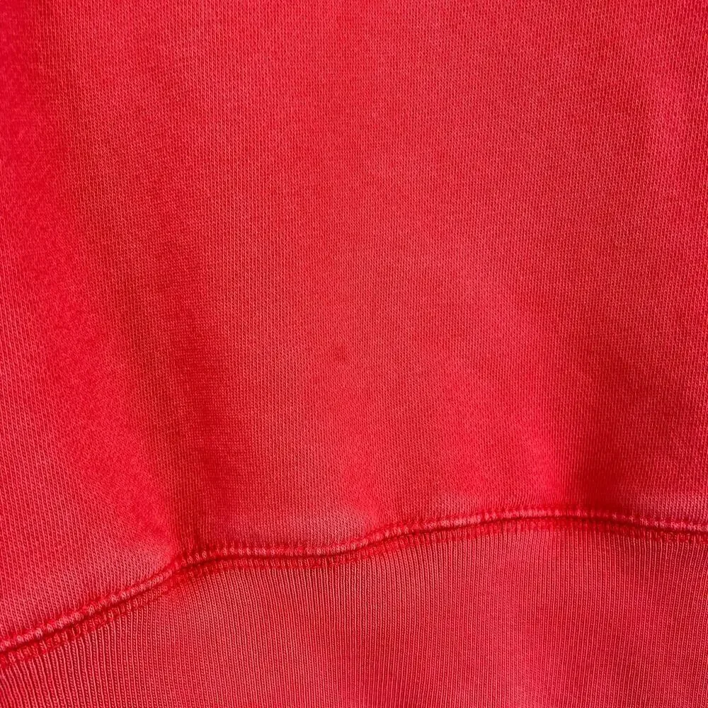 GAP X DOEN Graphic Logo Print Crew Neck Pullover Sweatshirt Red Kids Size M 8